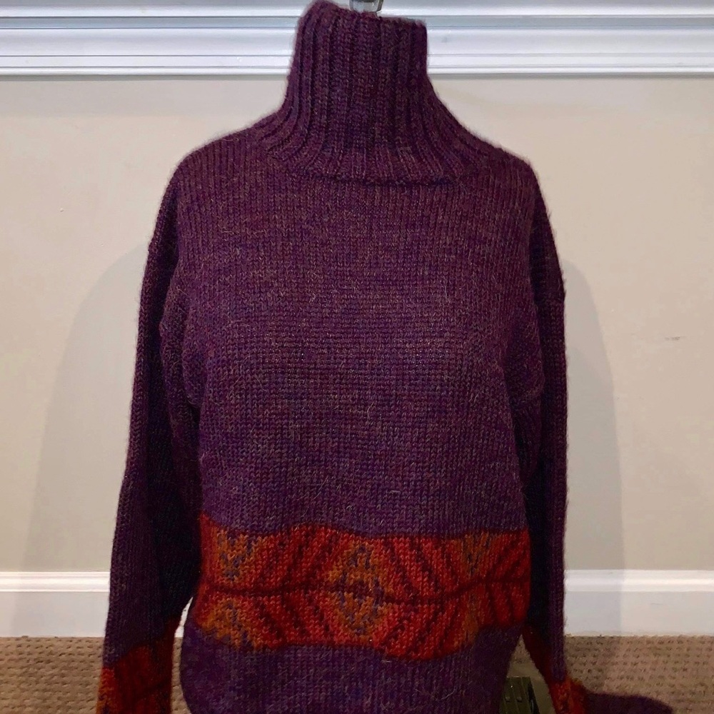 Alpaca wool turtleneck 50/50